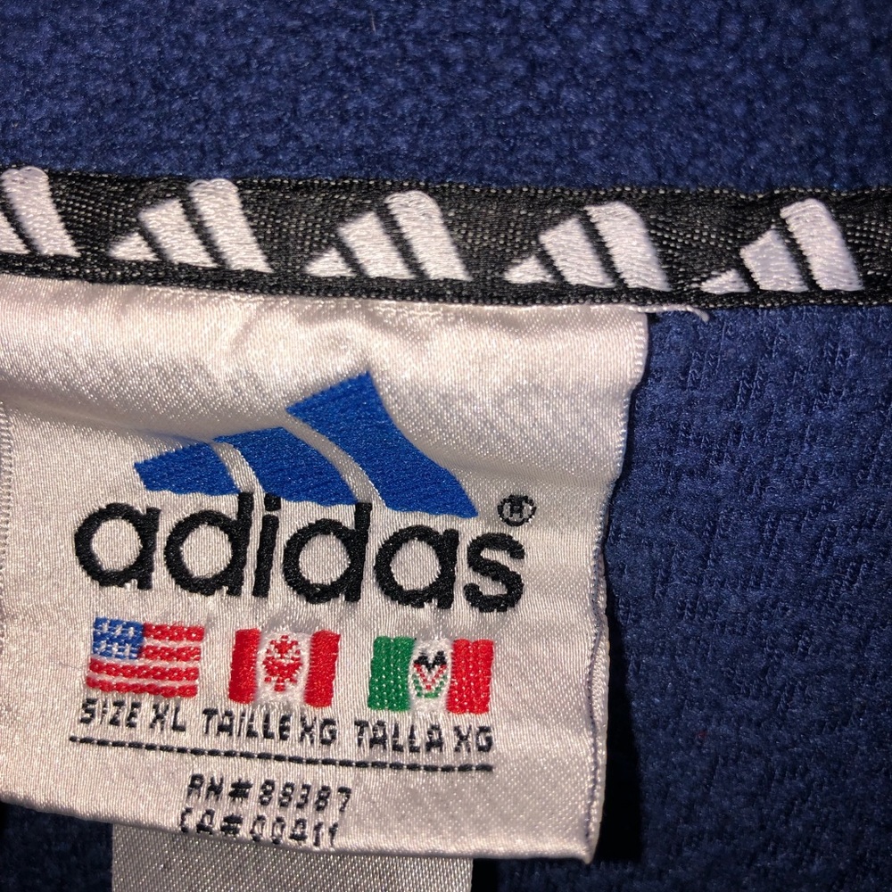 Adidas Quarter-Zip Fleece (1990’s) - Picture 4 of 4